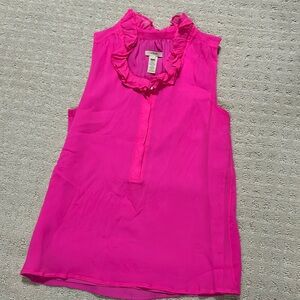 J crew sleeveless blouse size 2